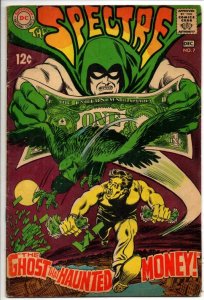 SPECTRE #7 VG+, Murphy Anderson, DC, 1968, HourMan by Fox, more in store
