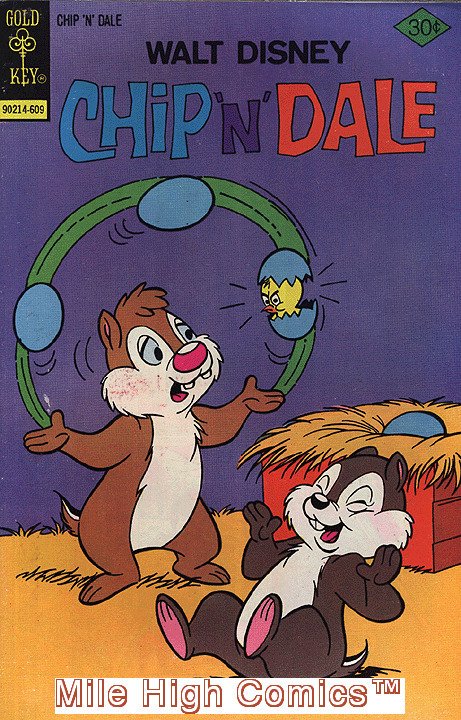 CHIP 'N' DALE (1967 Series)  (GOLD KEY) #42 Very Fine Comics Book