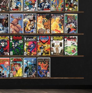 Huge Lot 150+ Comics with Fantastic Four, The Punisher, X-Force & More!