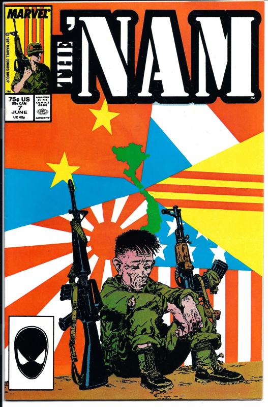 The Nam, Vol. 1, No.7 - Copper Age - June., 1987 (VF+)