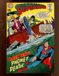 SUPERMAN #210 - NEAL ADAMS COVER (3.0) 1968