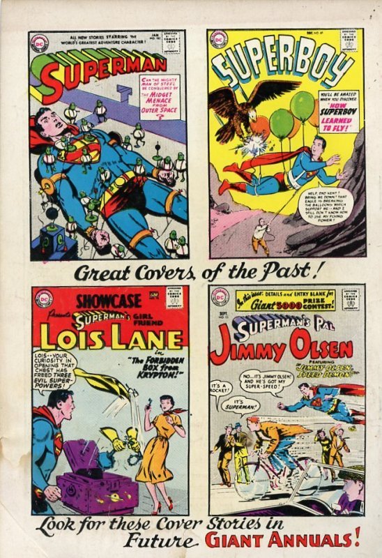 Superman Annual #8 (1964)GD+ 2.5.