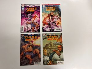 4 Marvel 2 In One Comic Books # 5 6 7 8 Thor Avengers Thing Human Torch 52 DB10