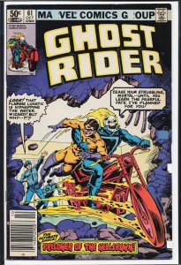 Ghost Rider #61 (1981) Ghost Rider