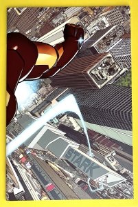 INVINCIBLE IRON MAN 1 WRAP-AROUND COVER (2016) B2