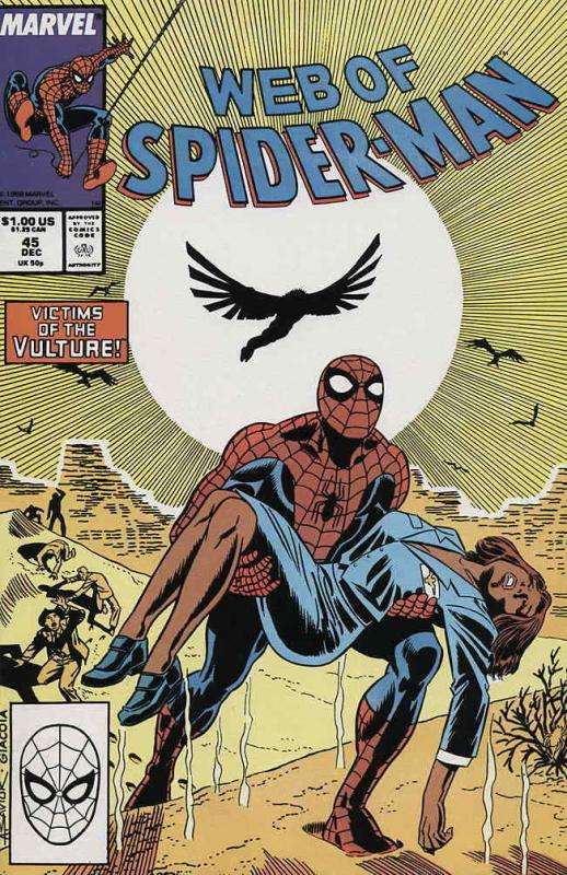 Web of Spider-Man, The #45 VF/NM; Marvel | save on shipping - details inside