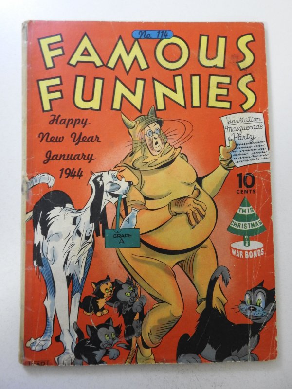 Famous Funnies #114 (1944) GD- Condition