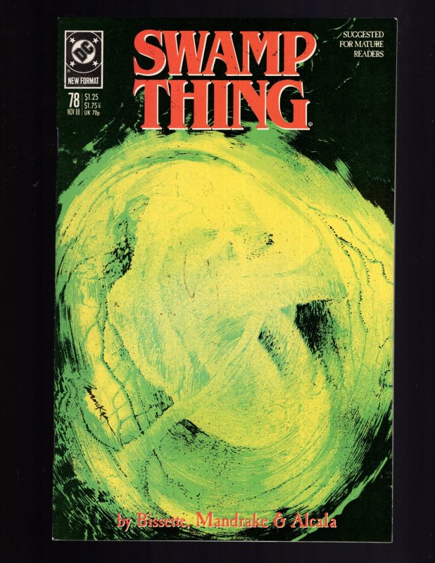 Swamp Thing #78 (VF+) 1988 See More HORROR/SUSPENSE !!! / MB#1