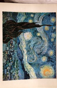 Van Gogh’s Starry Night on art paper, 12.5x9.5 &image is 8x10, Frame It!
