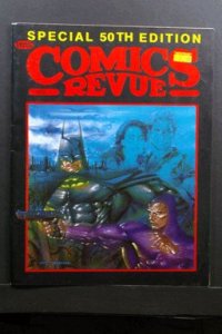 Comics Revue #50 1990 Phantom & Batman Cover