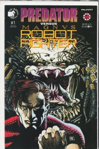 Predator vs. Magnus Robot Fighter #1  (1992) Predator