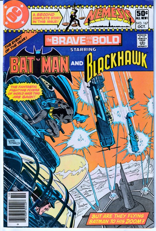 Brave and The Bold(vol. 1) #  167 Batman and Blackhawks
