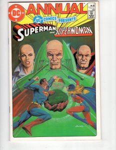 DC Comics Presents Annual #4 SUPERMAN MEETS SUPERWOMAN !!!!!