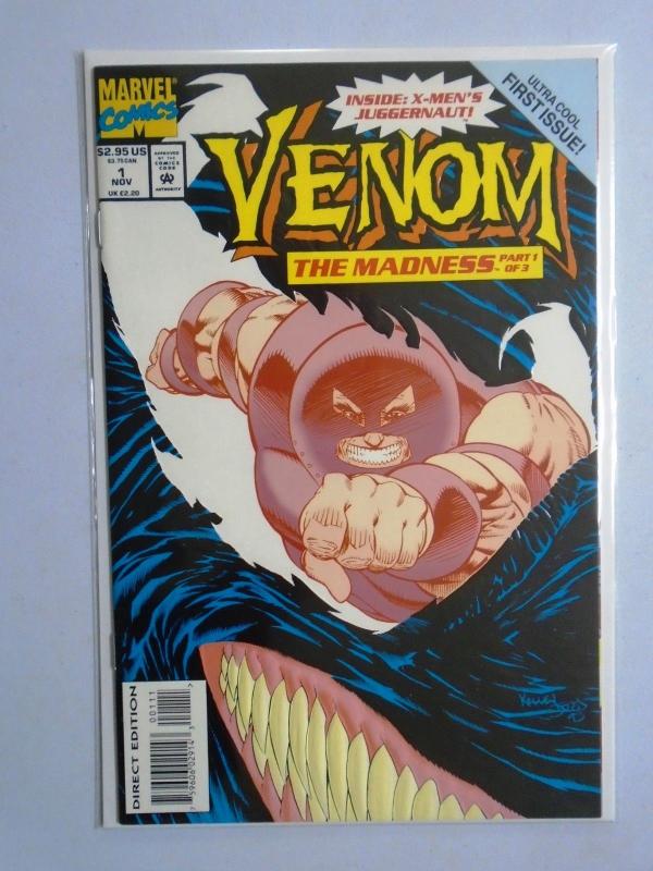 Venom The Madness #1, 8.5/VF+ (1993)