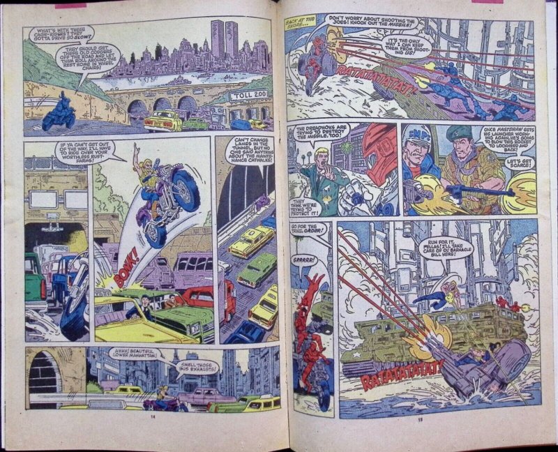 GI JOE Comic Issue 60 — Mike Zeck Cover McFarlane Art  Larry Hama 1987 Marvel VG