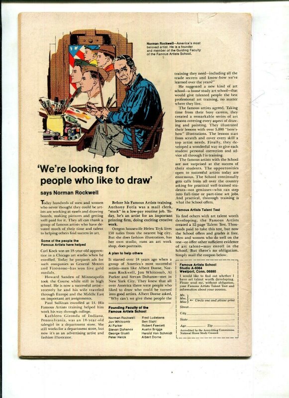 ARCHIES MAD HOUSE #68 MA-AD JOKES! 1969!