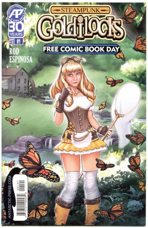 GOLDILOCKS #1, NM, FCBD, SteamPunk, Espinosa, 2015, more Promo/items in store