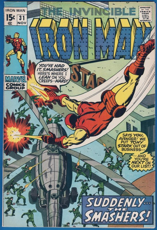 Iron Man #31 (1970) 8.5