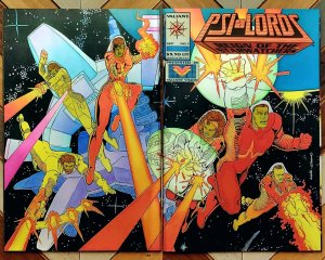 PSI-LORDS #1-8 (Valiant 1994) HI GRADE Set of 8 Begin Year 4020 #1 CHROMIUM Cvr