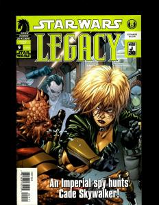 Lot of 10 Star Wars Legacy Dark Horse Comic Books #0 3 4 6 7 8 9 14 16 17  J398