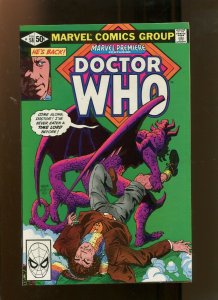 MARVEL PREMIERE #58 (9.2) DOCTOR WHO HES BACK! 1981
