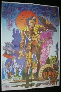 Talon Poster - Vintage Signed by Jim Steranko