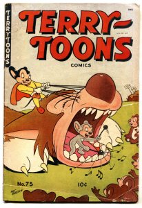 Terry-Toons #75--comic book--1949- Mighty Mouse- Heckle & Jeckle
