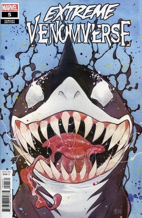 Extreme Venomverse #5B VF/NM ; Marvel | Venom It's Jeff Momoko