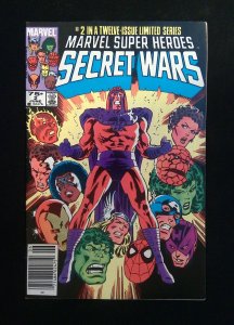 Marvel Super Heroes Secret Wars #2  Marvel Comics 1984 VF Newsstand