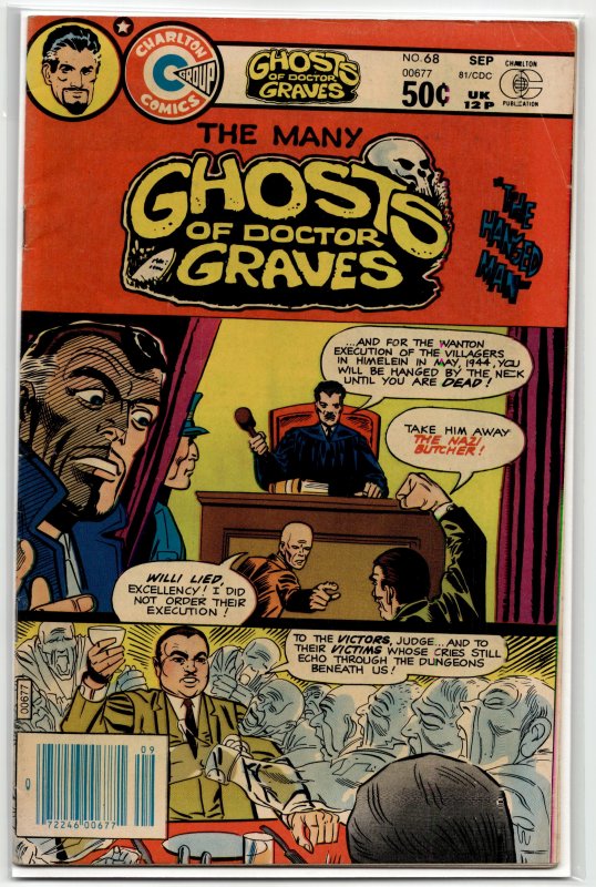 Many Ghosts of Dr. Graves #68 (1981) Dr. Graves