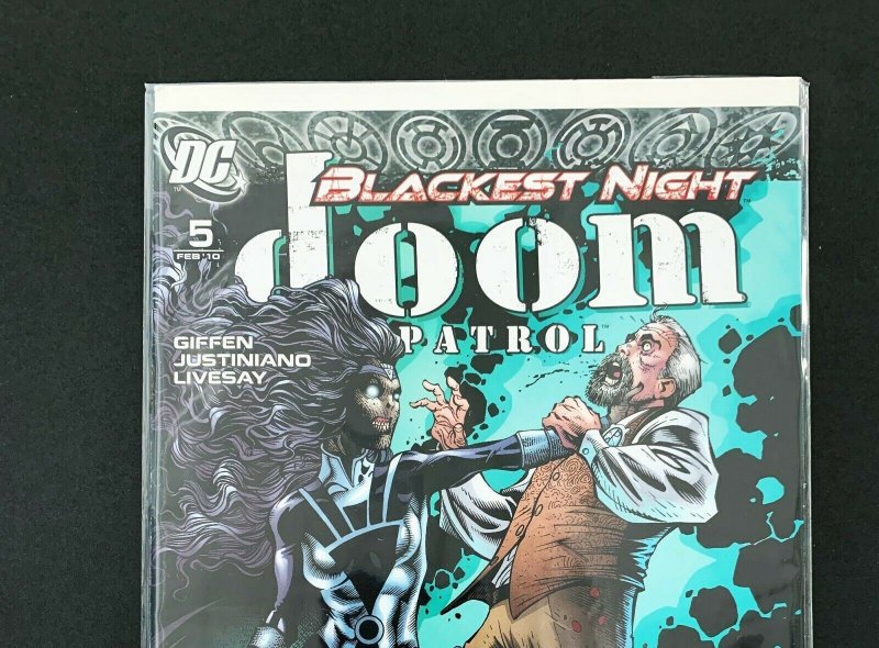 Doom Patrol #5 (Blackest Night) Dc Comics 2010 Nm+ 