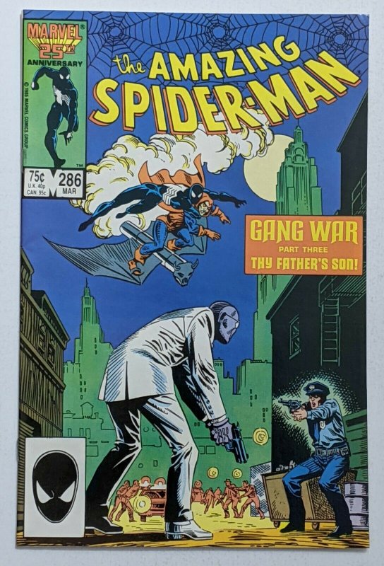 Amazing Spider-Man #286 (Mar 1987, Marvel) VF- 7.5 Gang War  