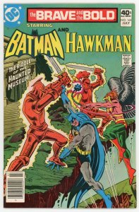 Brave and the Bold 164 9.0 VFNM DC 1980 Bronze Age Batman Hawkman