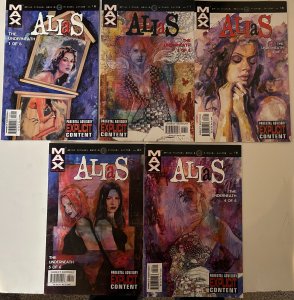 *Alias (2001, of 28) 11-19, 20vgf 10 HG bks vf/better except where noted