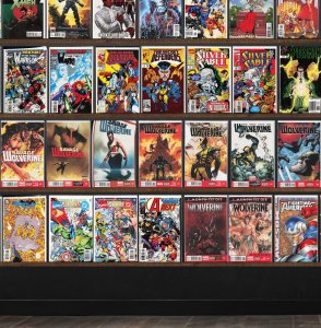 Huge Lot 150+ Comics with Wonder Woman, Wolverine, Savage Wolverine & More!
