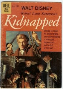 KIDNAPPED (1960 GOLD KEY) F.C.1101 FR-G PHOTOCOVER COMICS BOOK
