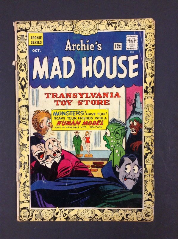 Archie's Mad House #36 G/VG (3.0) 1st Salem the Cat in Sabrina