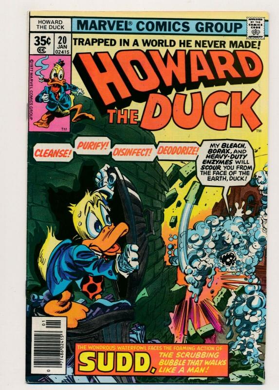 MARVEL LOT of 6-HOWARD THE DUCK #15-16,18,20-22 1976/'77 GOOD/VERY GOOD (PJ88) 