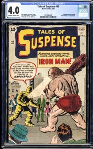 Tales of Suspense #40 (1963) CGC Graded 4.0 - 2nd App of Iron Man!