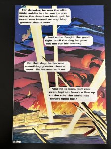 Marvel Comics Captain America Heroes Return Collector's 1st Issue Comic Jan 1998