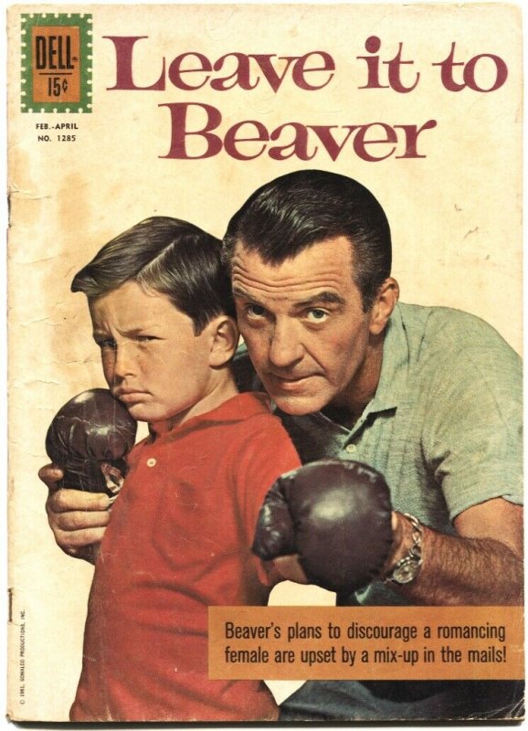 LEAVE IT TO BEAVER-DELL FOUR COLOR #1106-JERRY MATHERS TV PHOTO COVER