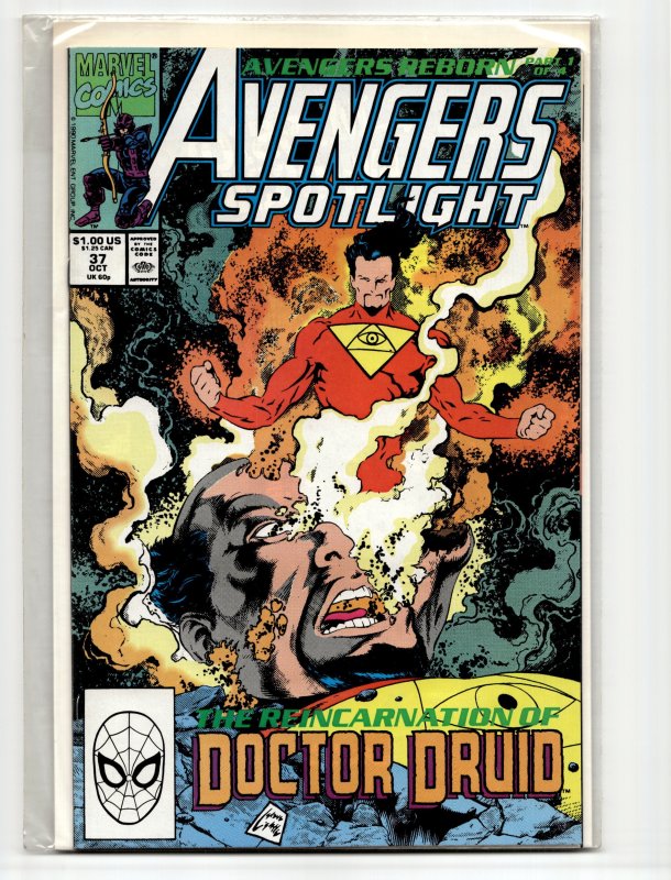 Avengers Spotlight #37 (1990) Doctor Druid