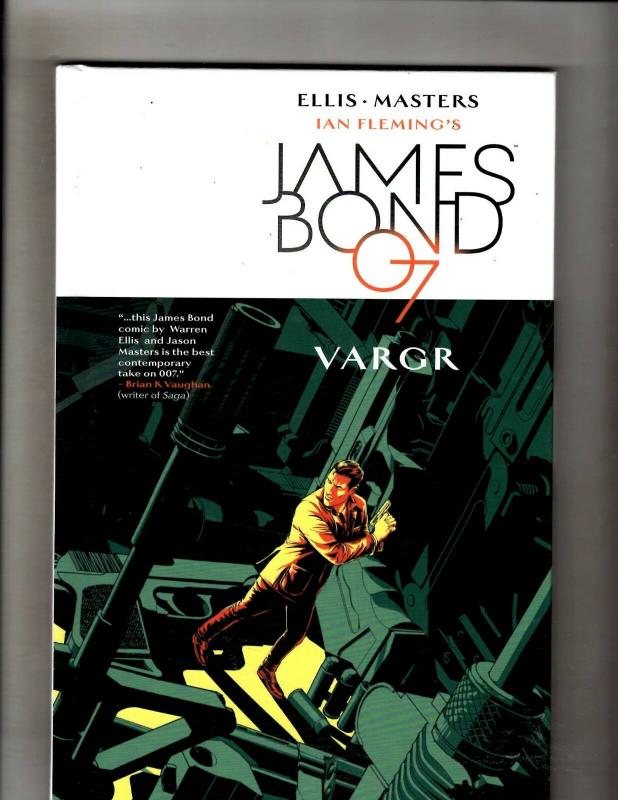 James Bond Vargr 007 Dynamite Comic Book HARDCOVER Graphic Novel Fleming J345