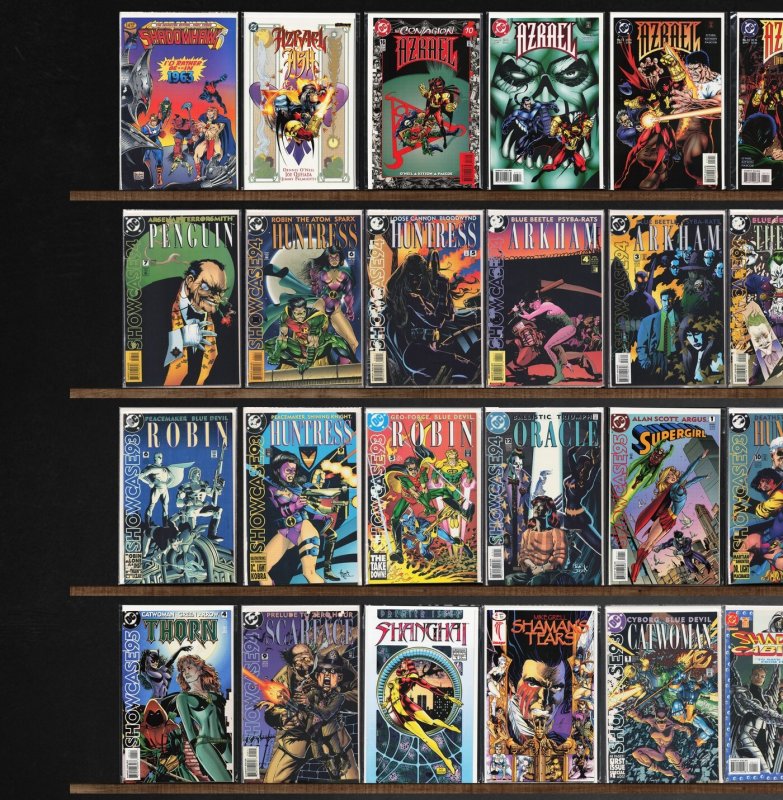 Huge Lot 140+ Comics with Azrael, Showcase '94, Showcase '93 & More!