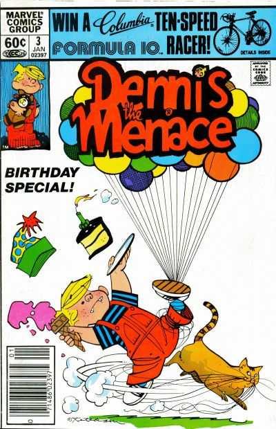 Dennis the Menace (1981 series) #3, VF- (Stock photo)