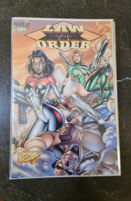 Law and Order #1 Cover B Fabio Laguna (1995)