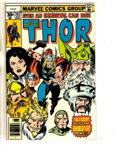 8 Mighty Thor Marvel Comics # 257 258 259 260 261 262 263 264 Loki Odin RH4