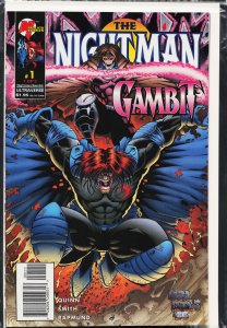 The Night Man/Gambit #1 (1996) Night Man