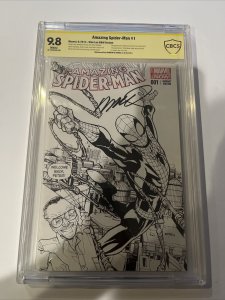 Amazing Spider-Man (2014) # 1 (CBCS 9.8 WP) Verified Signature Humberto Ramos