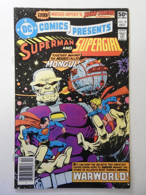 DC Comics Presents #28 (1980) VG Condition moisture stain